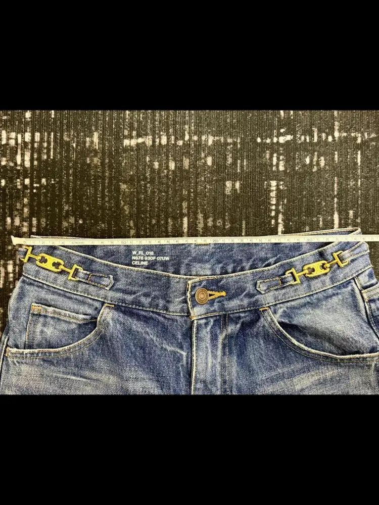 Other Celine 22SS chain buckle bell bottom denim-2507 Size US 28 / EU 44 - 5 Thumbnail