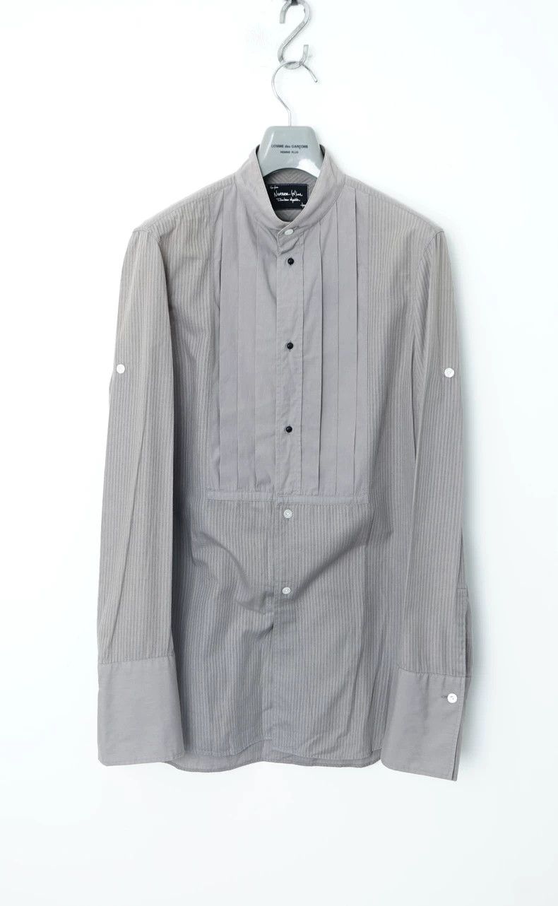 Number (N)ine Number (N)ineCourt shirt with organ pleated front collar 25 Size US M / EU 48-50 / 2 - 1 Thumbnail