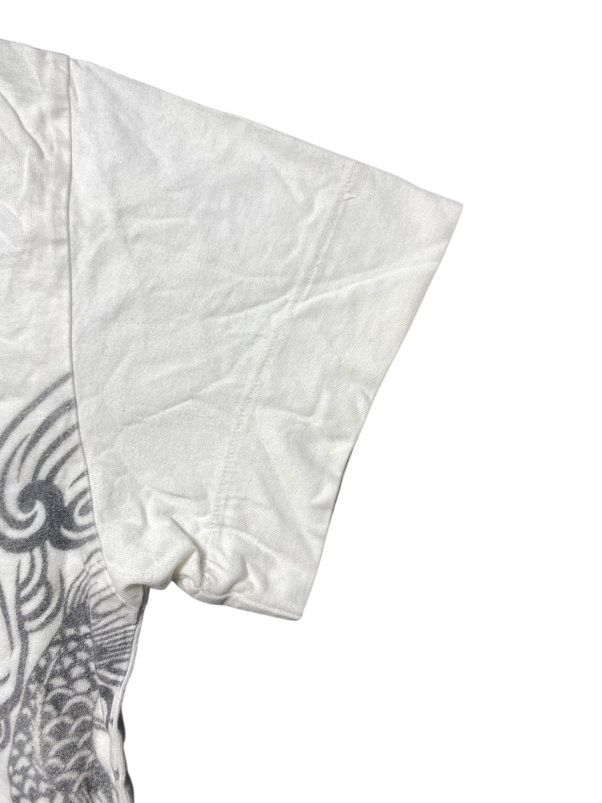 PPFM VINTAGE PPFM WHITE TSHIRT FISH DRAGON GRAPHIC Size US S / EU 44-46 / 1 - 7 Thumbnail