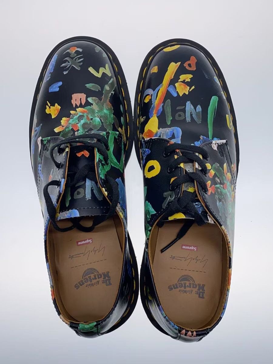 Supreme × Yohji Yamamoto Paint Printed Leather Dr Martens Derby Shoes Size US 8 / EU 41 - 3 Thumbnail