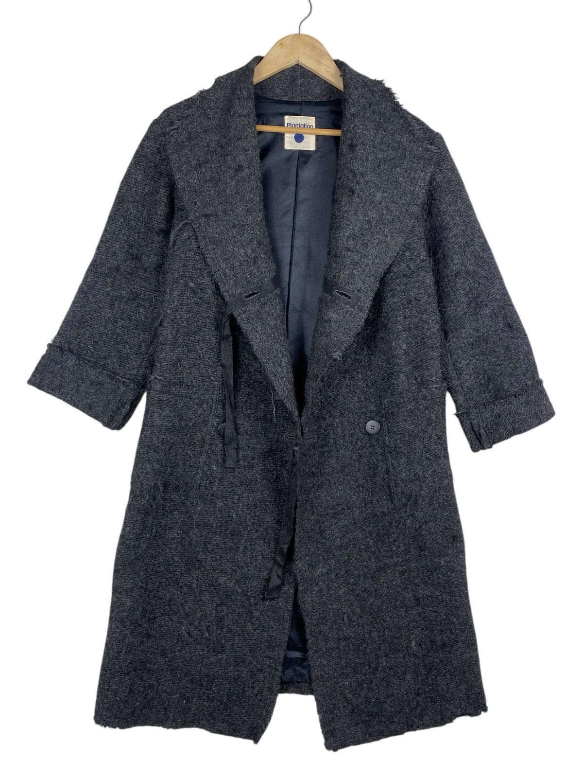 Issey Miyake 💥PLANTATION BY ISSEY MIYAKE WOOL JACKET Size S / US 4 / IT 40 - 5 Thumbnail