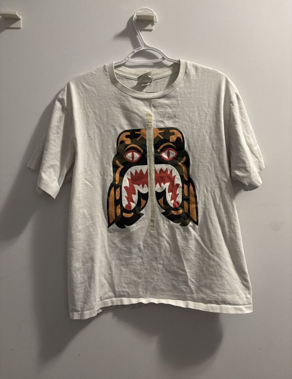 Bape A Bathing Ape Tiger Head Tee Size US L / EU 52-54 / 3 - 1 Thumbnail