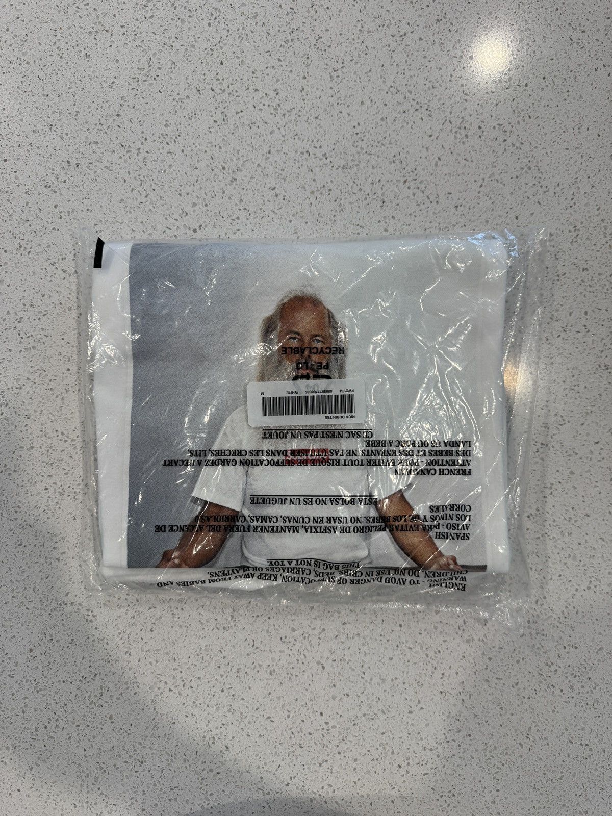 Supreme Supreme Rick Rubin Photo Tee White Size M Size US M / EU 48-50 / 2 - 1 Thumbnail