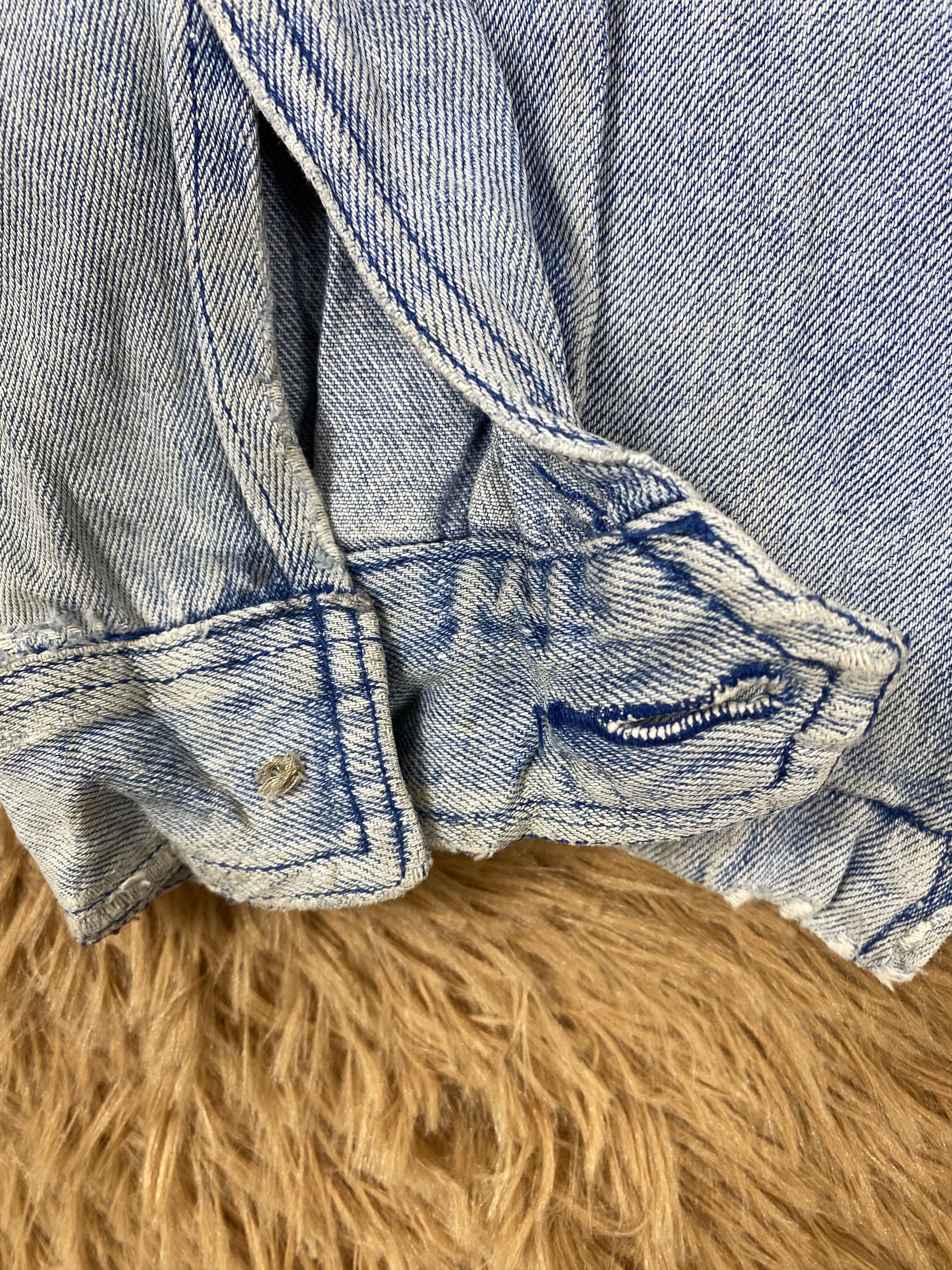 Japanese Brand Vintage Hill Crop Denim Jacket 90s Style J2139 Size US M / EU 48-50 / 2 - 5 Thumbnail