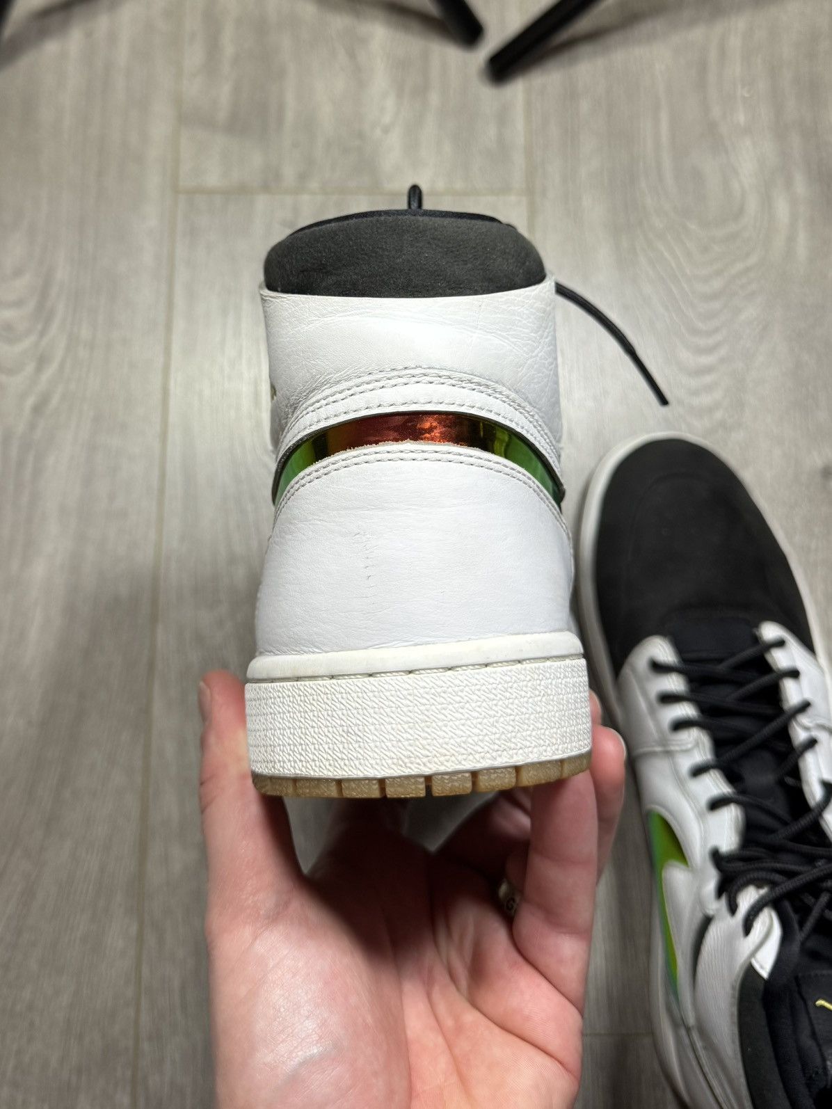 Jordan Brand × Nike Jordan 1 Retro Nouveau Dunk From Above - Size 12.5 Size US 12.5 / EU 45-46 - 12 Thumbnail
