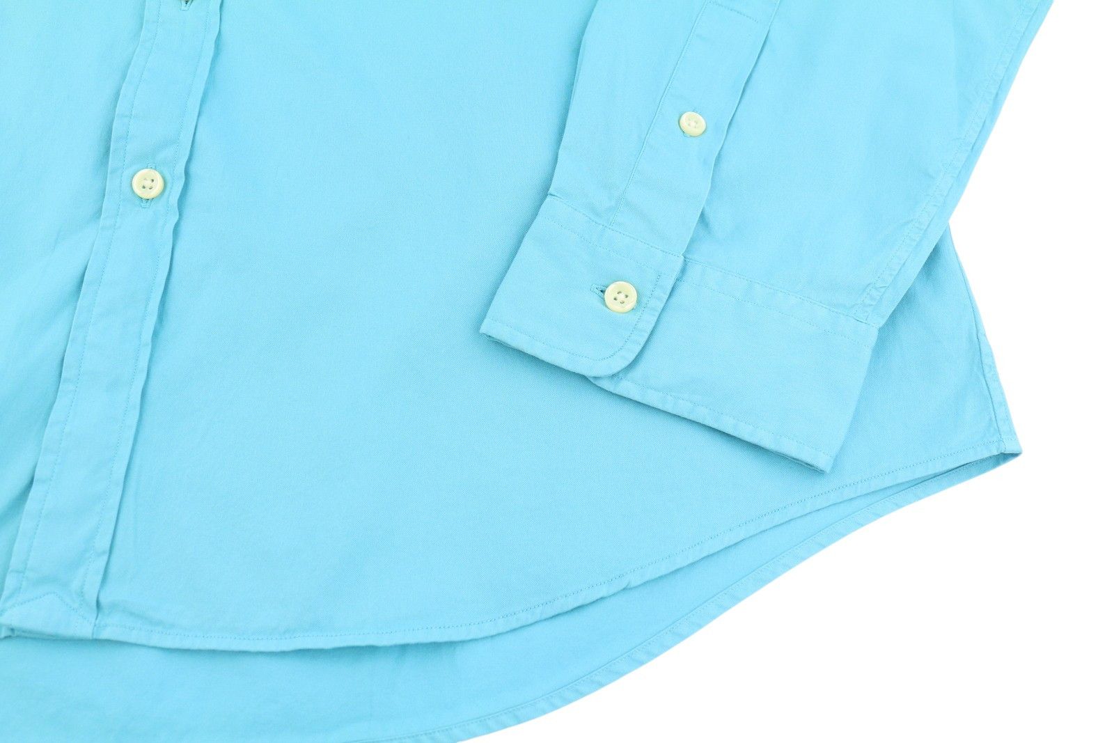 Ralph Lauren 2XL Blue Slim Fit Twill Button-Down Neck 87036 Size US XXL / EU 58 / 5 - 5 Thumbnail