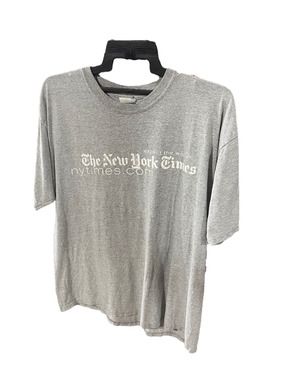 Daily Paper Vintage The New York Times Expect The World Tees Size US XL / EU 56 / 4 - 2 Thumbnail