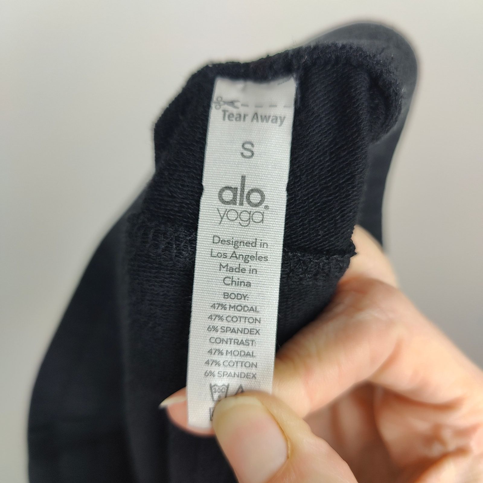 Alo Yoga Alo Yoga Urban Moto Sweatpants Womens Small Black Stretch Size 27" / US 4 / IT 40 - 8 Thumbnail