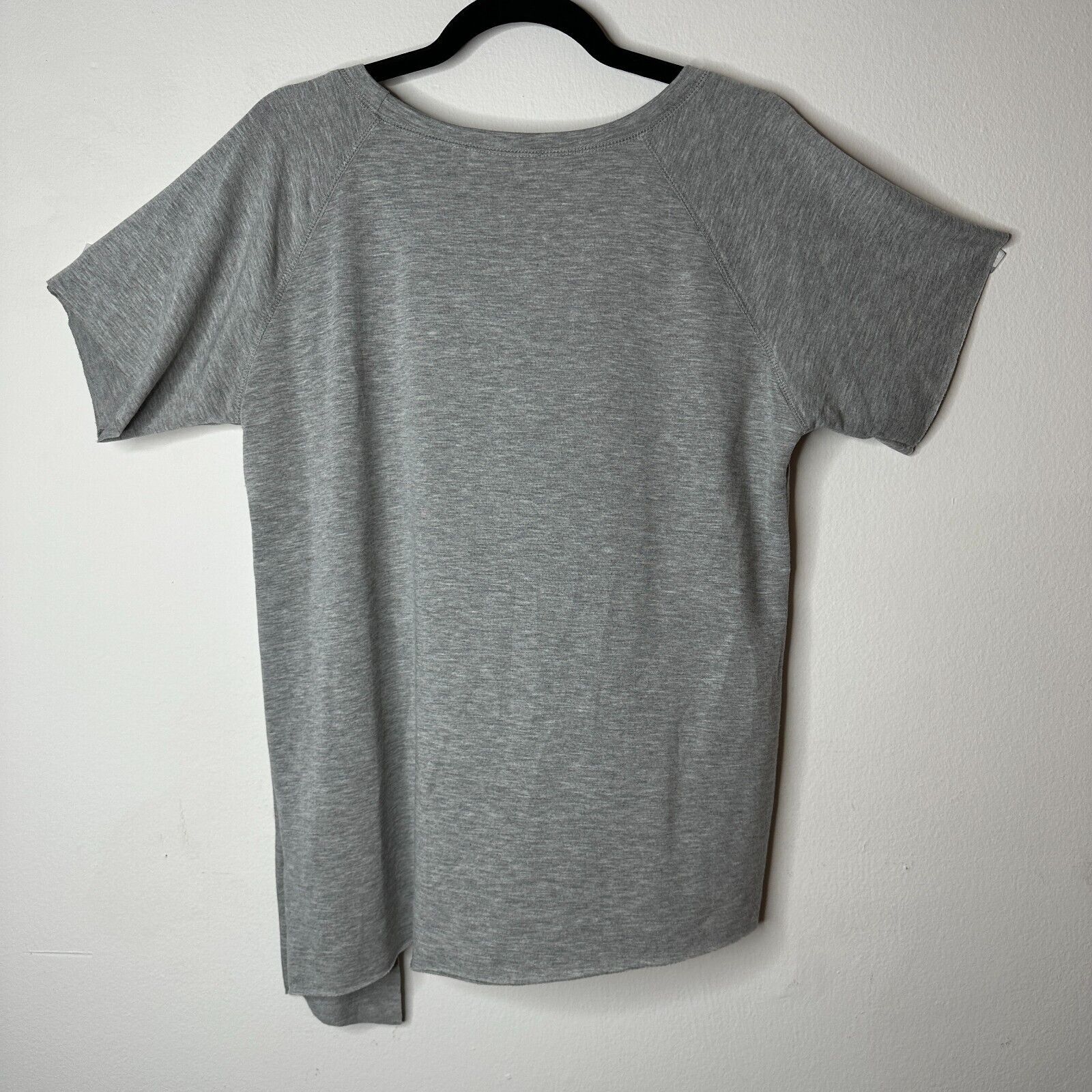 Other Sinuous Casual Gray Asymmetrical Hem Tee Round Neck M Size M / US 6-8 / IT 42-44 - 2 Thumbnail
