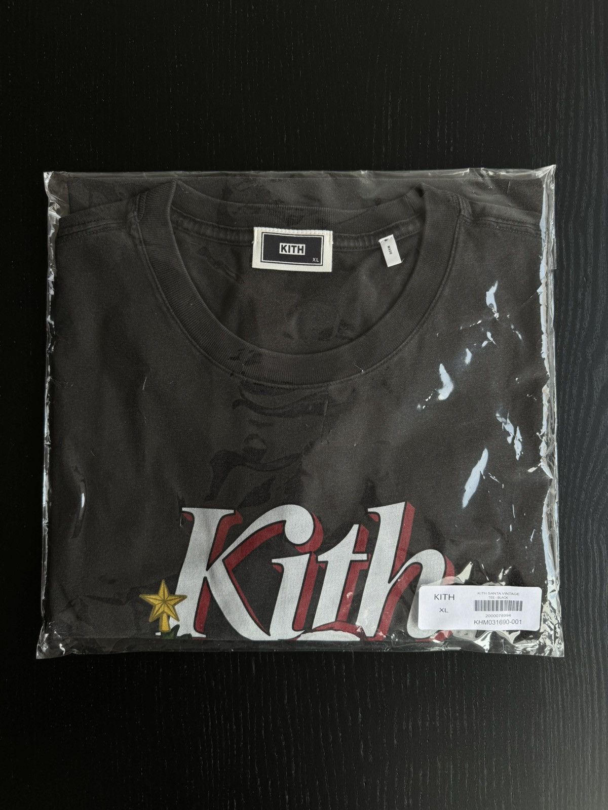 Kith KITH KITHMAS SANTA VINTAGE TEE | Grailed