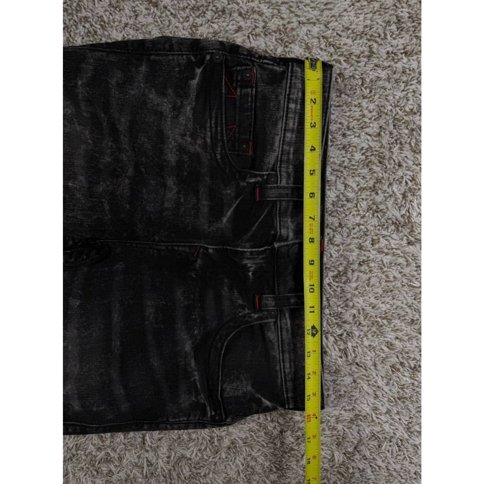 True Religion True Religion Ricky Relaxed Straight Gray Denim Jeans Men 30x32 Regular Inseam 32 Denim Logo Straight Jeans Mens Size US 30 / EU 46 - 6 Thumbnail