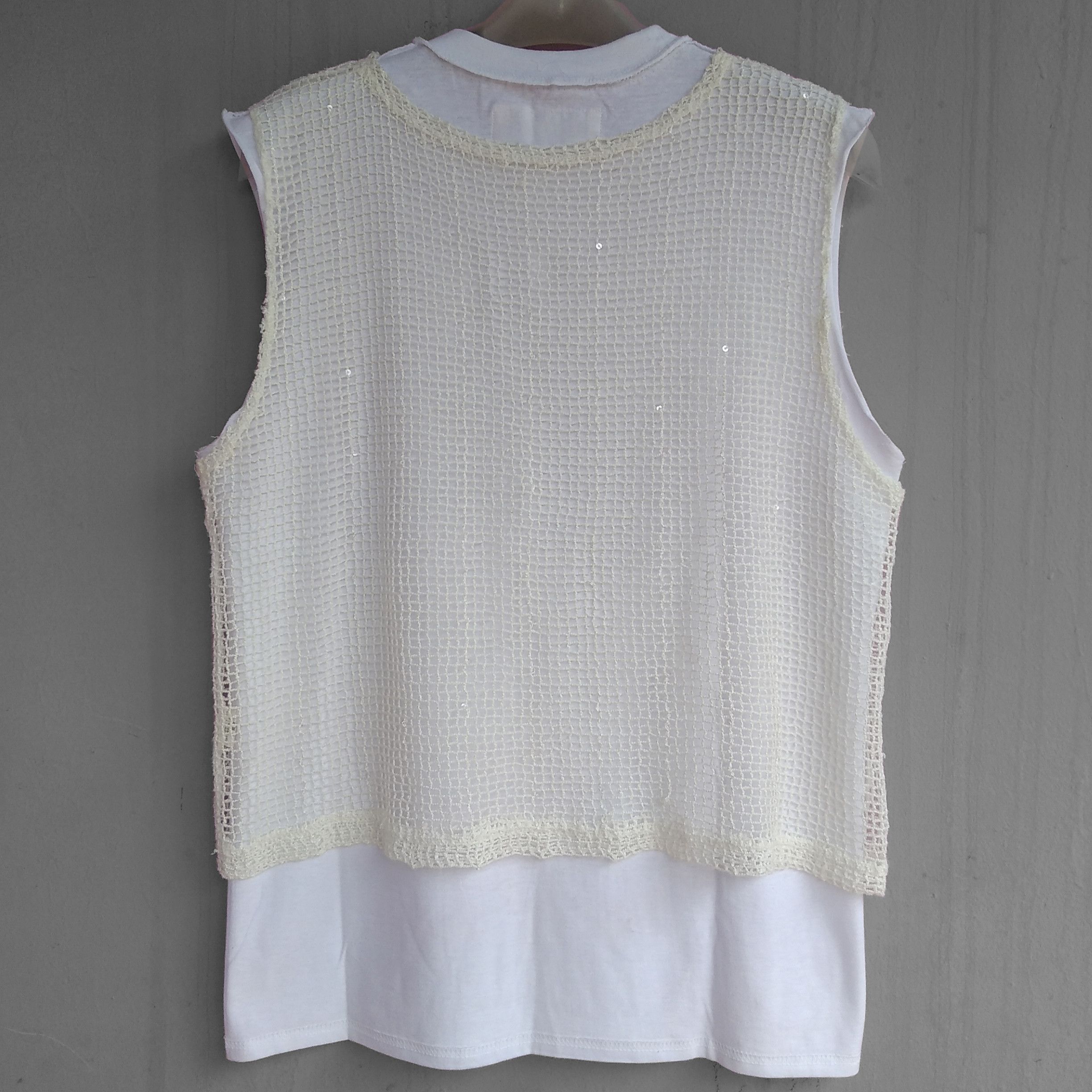 Japanese Brand Custom Double Layer Mesh Tank Top Size US M / EU 48-50 / 2 - 3 Thumbnail