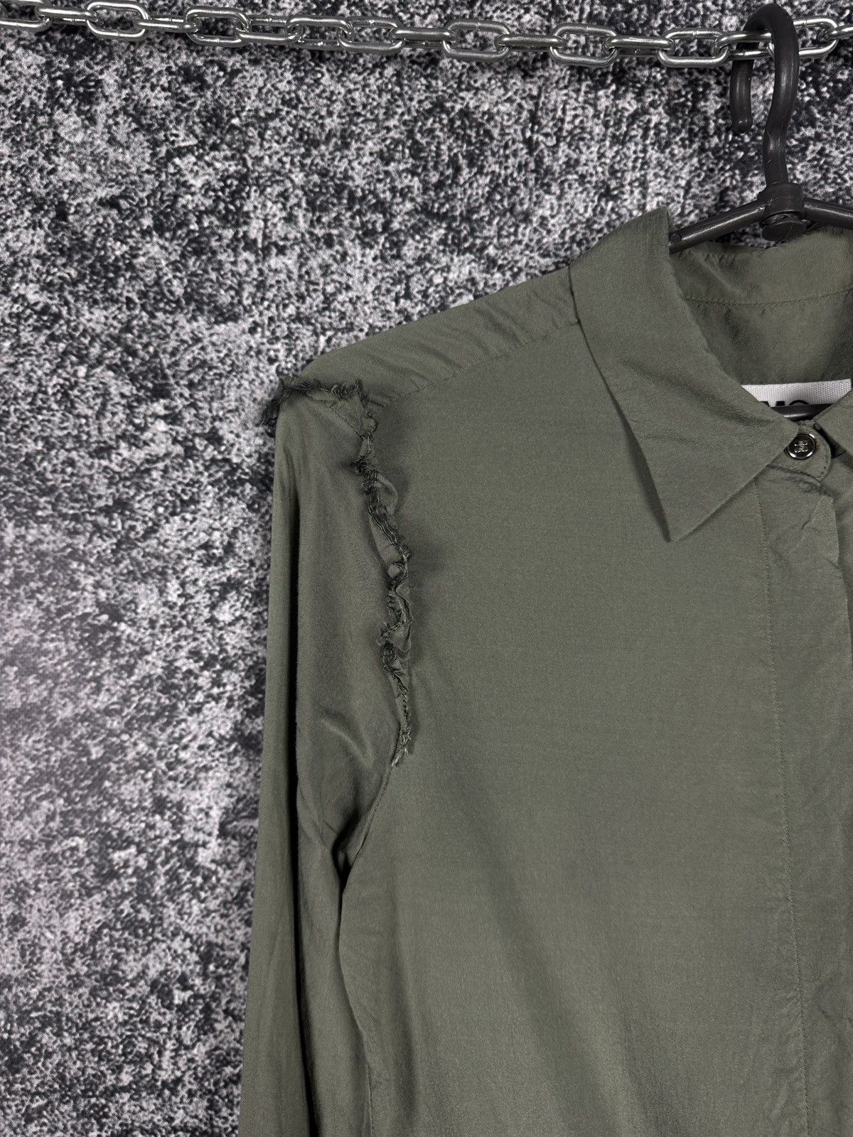 Maison Margiela Maison Margiela Paris Long Sleeve Designer Shirt Button Up Size S / US 4 / IT 40 - 3 Thumbnail
