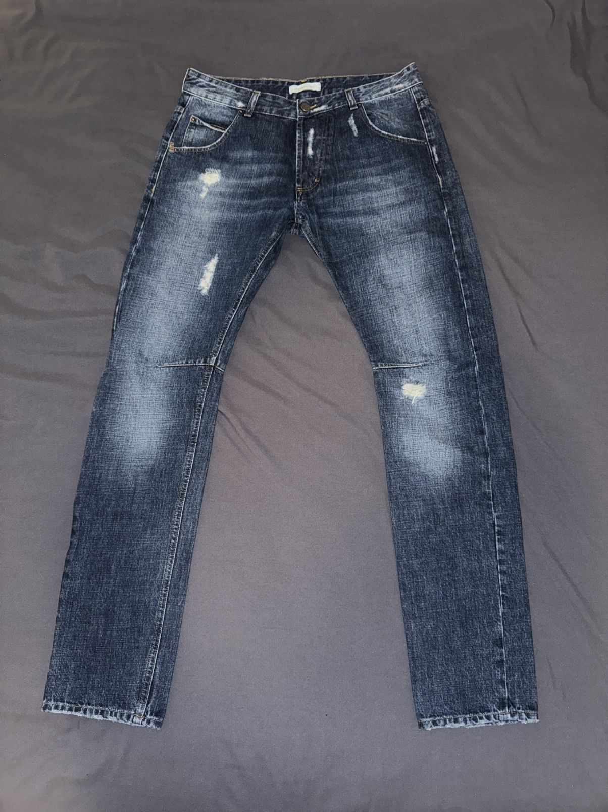 Pierre Balmain Pierre Balmain Engineered Distressed Denim Jeans US36 / IT50 Size US 36 / EU 52 - 1 Thumbnail