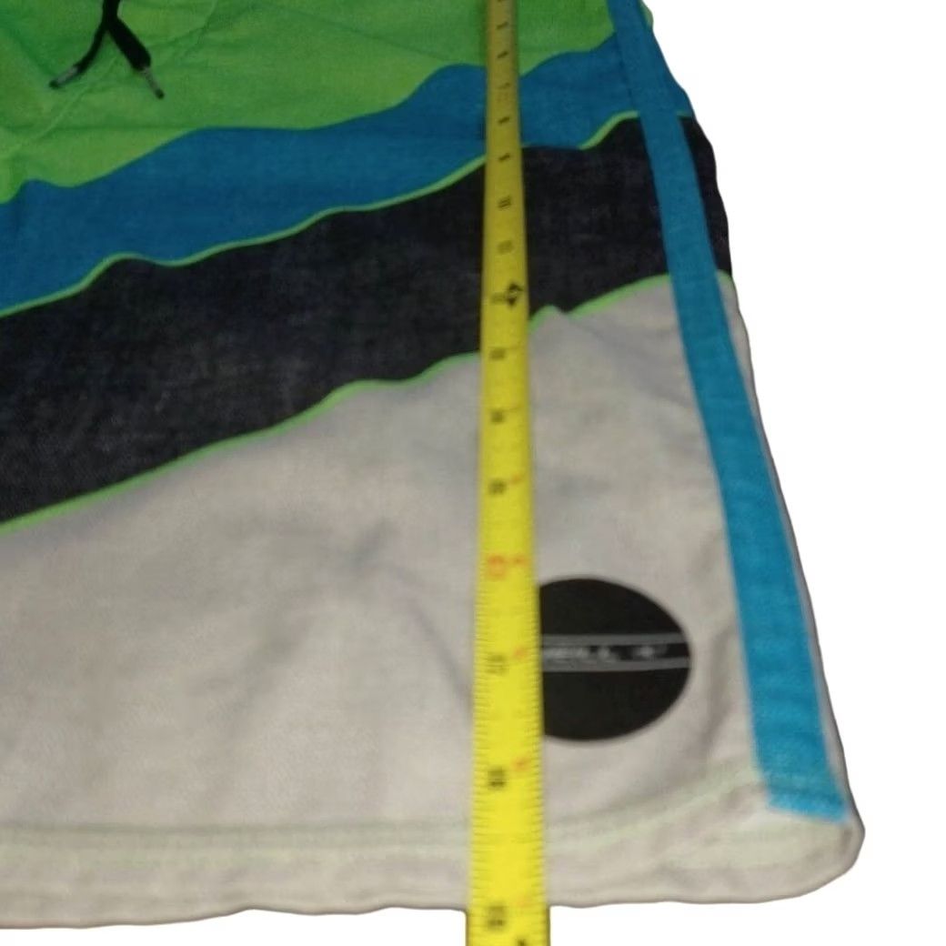 O'Neill O'Neill Jordy Freak Trunks Boardshorts Lime Mens 29 Green 20” Outseam Hyperstretch Hyperdry DWR Superfly Closure Size US 29 - 7 Thumbnail