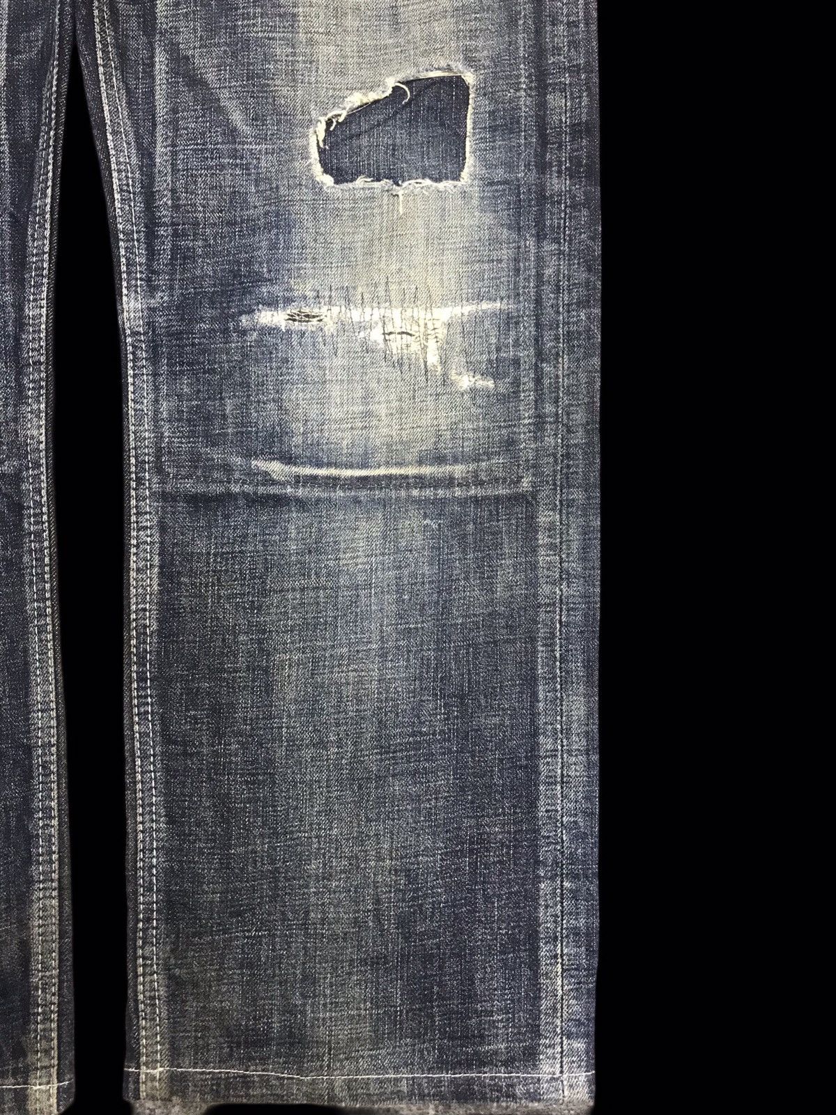 Designer 💥ARCHIVAL💥SCISSORMAN HYBRID DISTRESSED PATCHWORK DENIM F87 Size US 38 / EU 54 - 8 Thumbnail