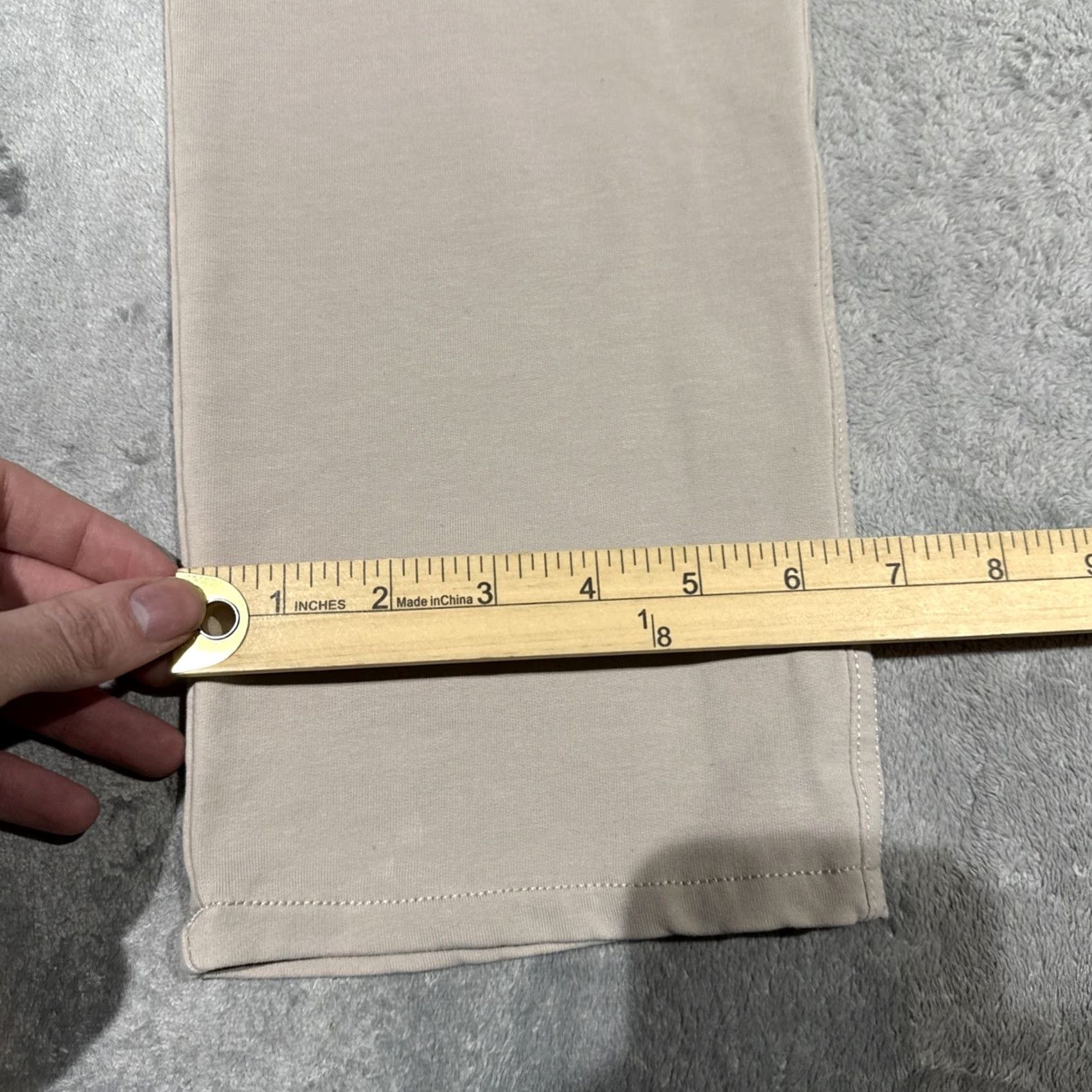 Vintage Swet Tailor All In Pants Mens 30x32 Beige Performance Stretch Chino Flat Front 5-Pocket Regular Straight Size US 30 / EU 46 - 6 Thumbnail