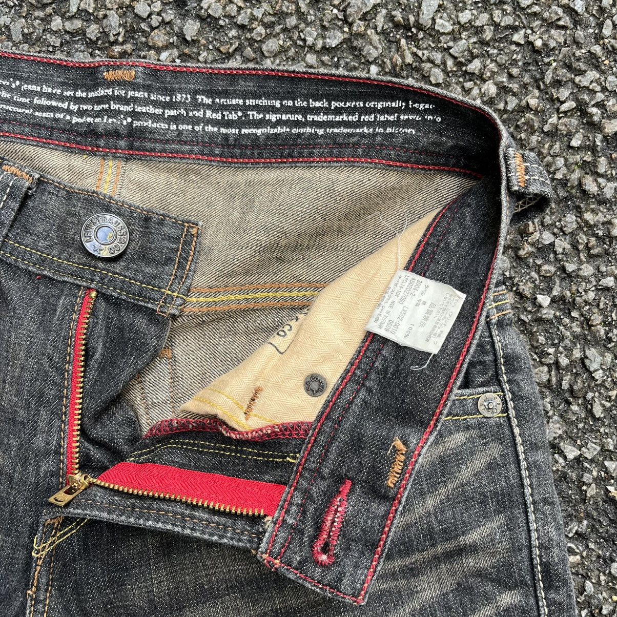Hysteric Glamour Vintage Levis 502 Faded Black Stone Jeans Low Rise Denim Size US 29 - 6 Thumbnail