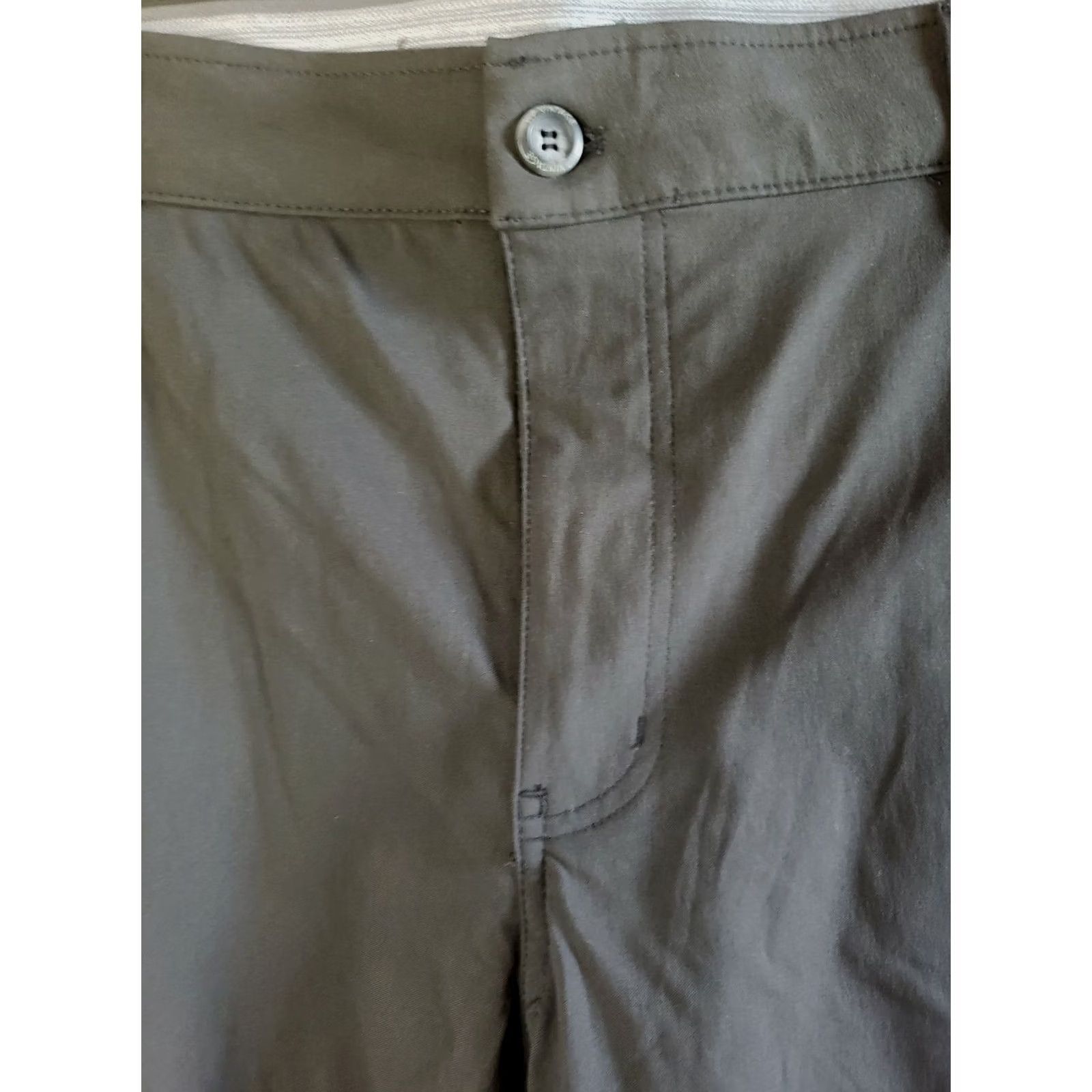 Weatherproof Weatherproof Vintage Pants Mens 36x30 Gray Nylon Spandex Straight Leg 5-Pocket Chino Outdoors Sun Decade? Size US 36 / EU 52 - 5 Thumbnail