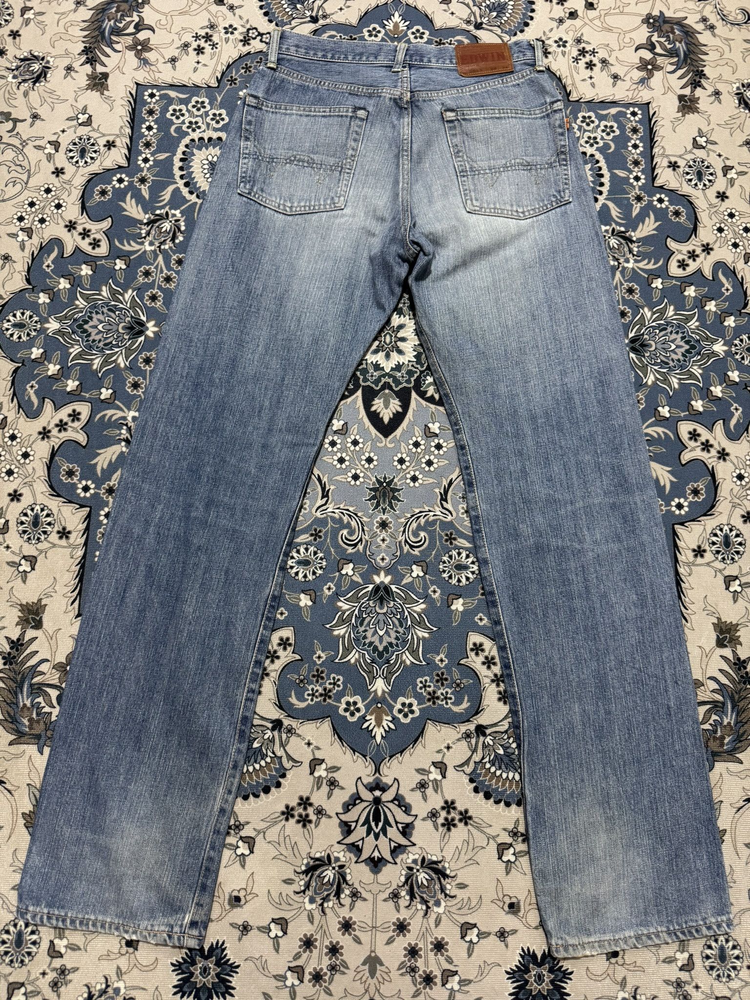 Edwin × Japanese Brand Vintage Edwin 505x Redline Selvedge Japan Distressed Jeans Size US 29 - 2 Thumbnail