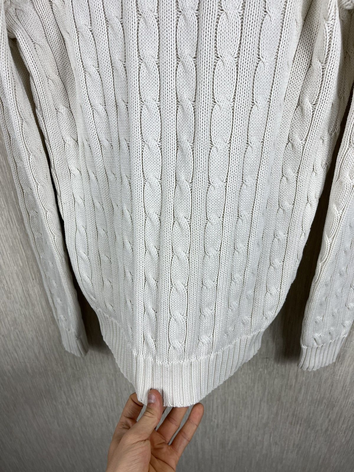 Ralph Lauren Sport Vintage Ralph Lauren Sport cable knit old money sweater Size M / US 6-8 / IT 42-44 - 18 Thumbnail