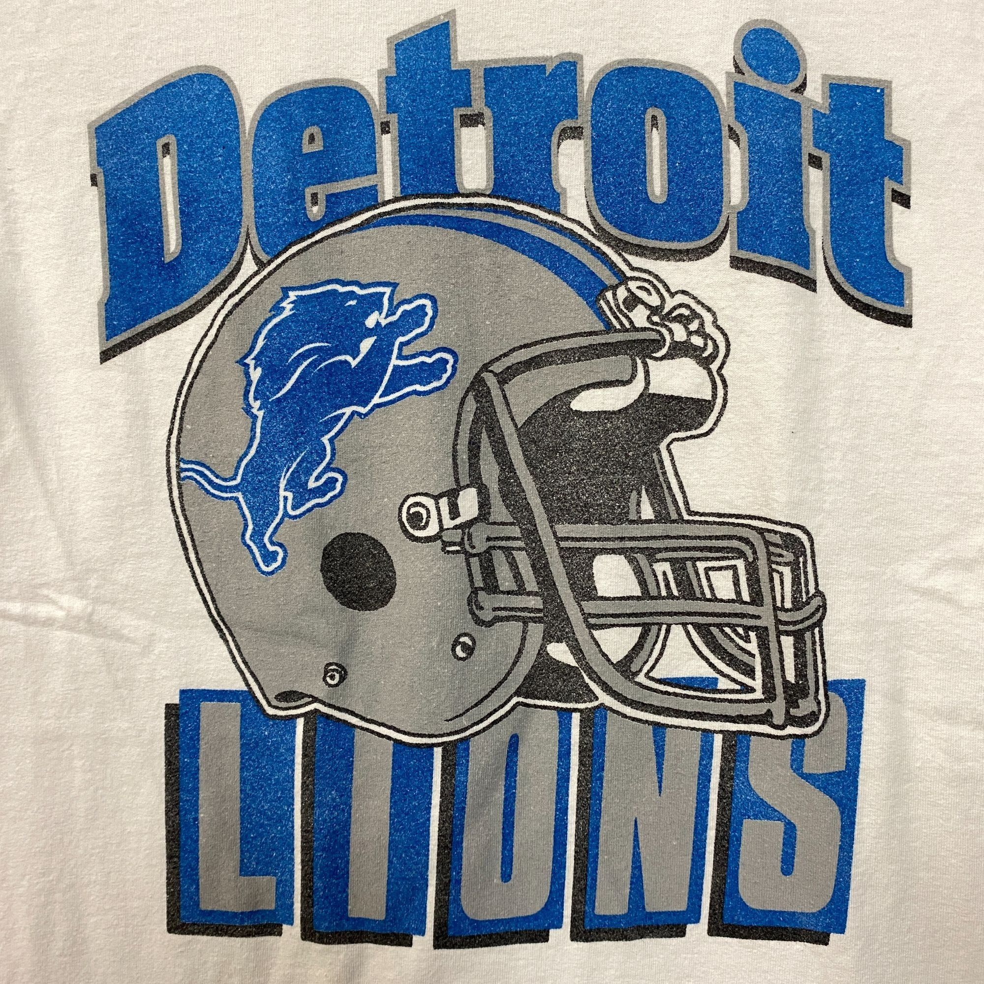 Junk Food Junk Food Clothing NFL Detroit Lions Throwback Helmet Logo T Size US XS / EU 42 / 0 - 2 Thumbnail