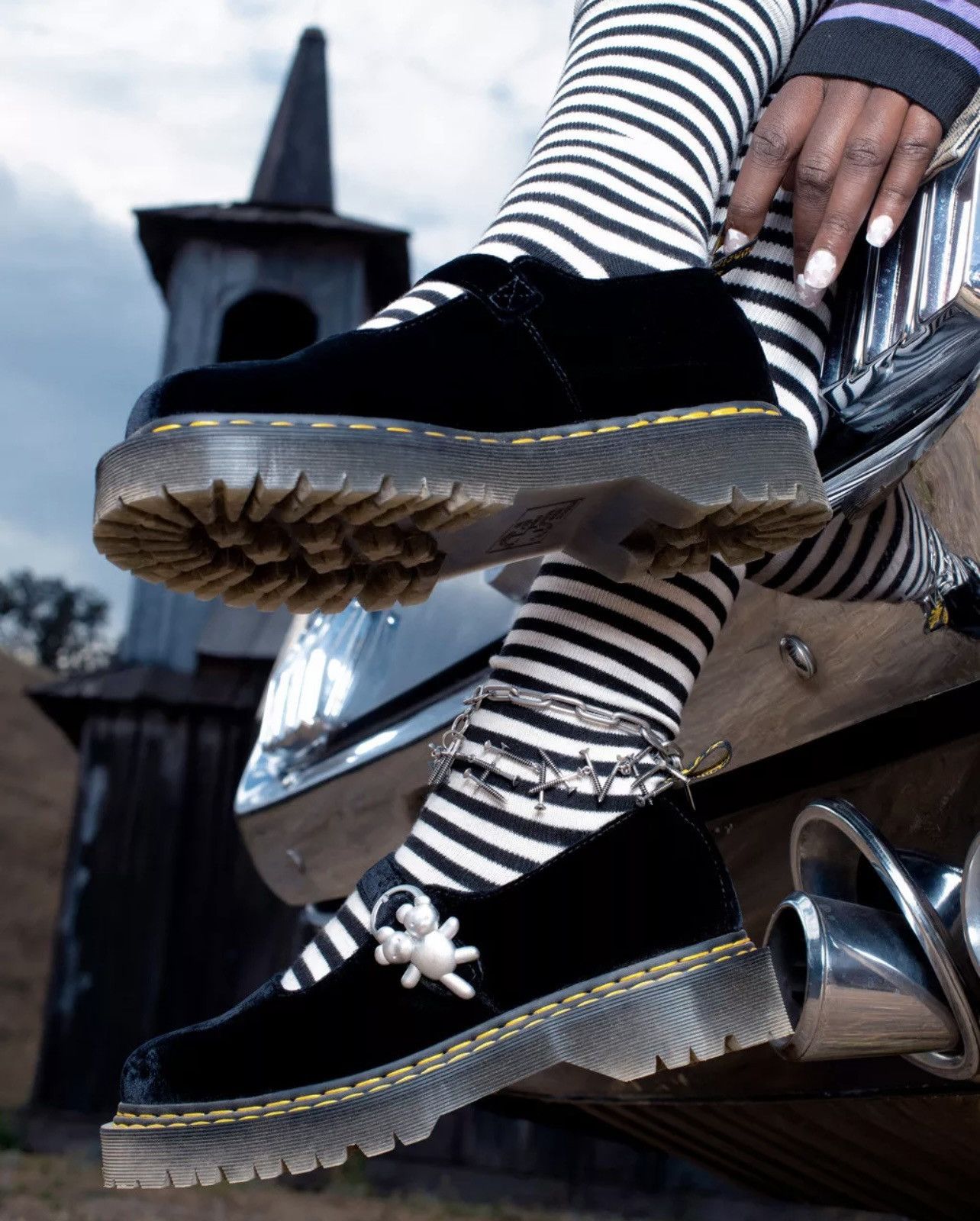 Dr. Martens × Heaven by Marc Jacobs Dr. Marten x Heaven by Marc Jacobs Addina Mary Jane size 8 Size US 8 / IT 38 - 8 Thumbnail