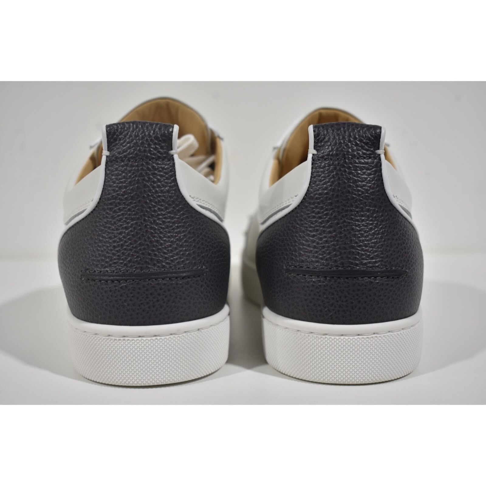 Christian Louboutin Christian Louboutin Louis Junior Spikes Orlato Flat White Size US 13 / EU 46 - 11 Thumbnail
