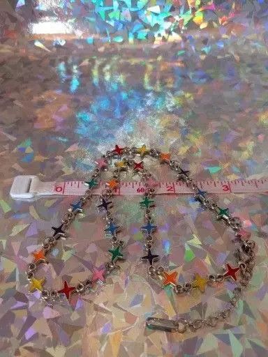 Jewelry Kikuchi x Chisa Multicolor Star Chain Necklace Size ONE SIZE - 5 Thumbnail