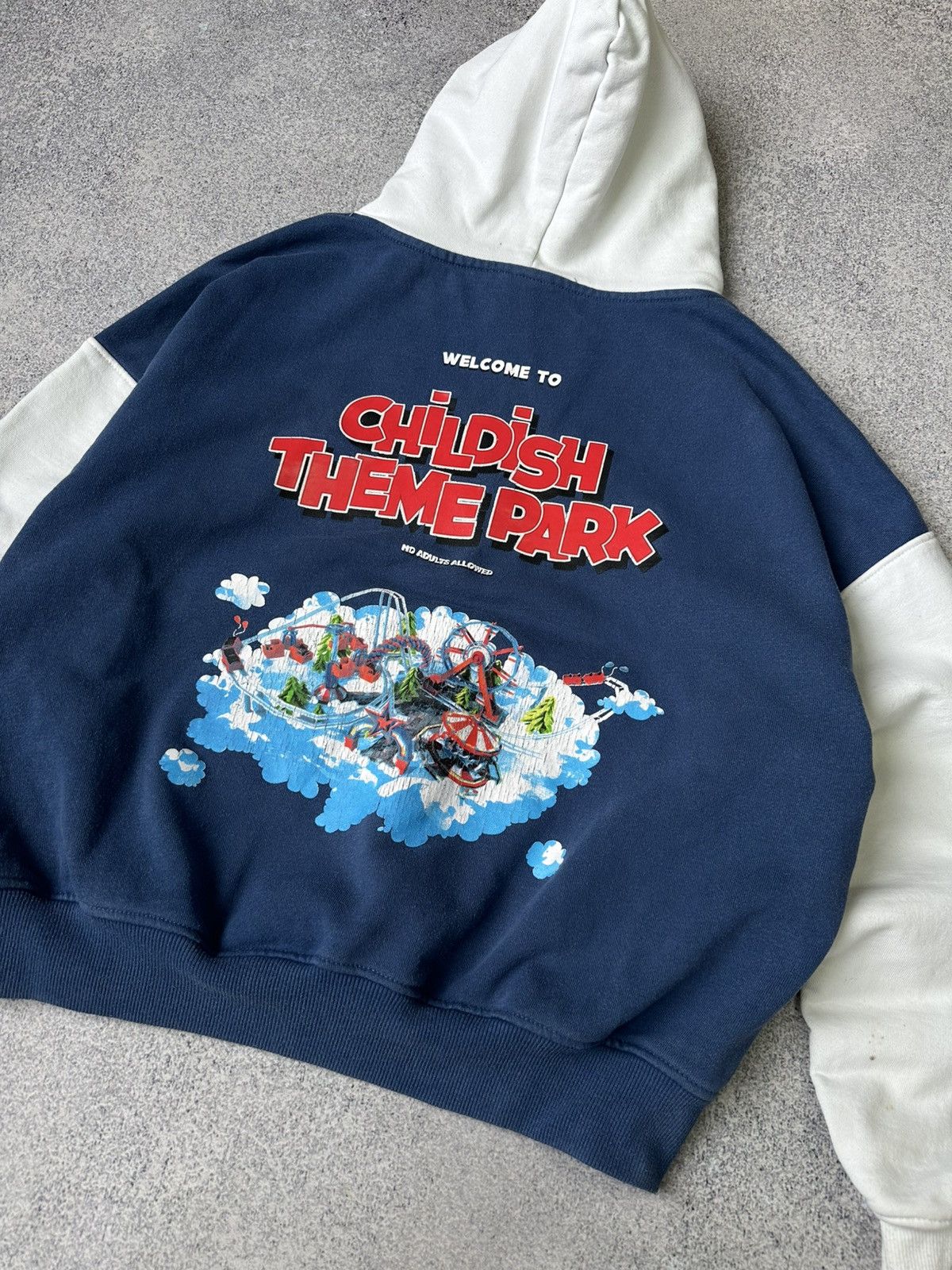 CHILDS Vintage Childish Theme Park Baggy Heavy Hoodie Size US XS / EU 42 / 0 - 9 Thumbnail
