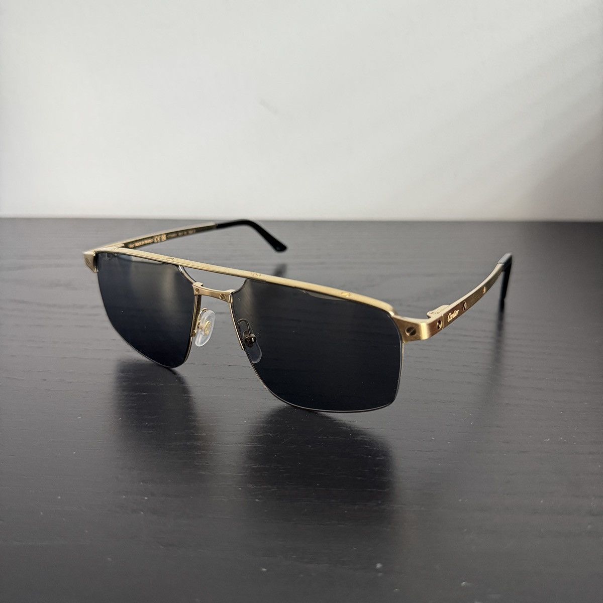 Cartier Cartier Rimless Sunglasses CT0385SM Size ONE SIZE - 2 Thumbnail