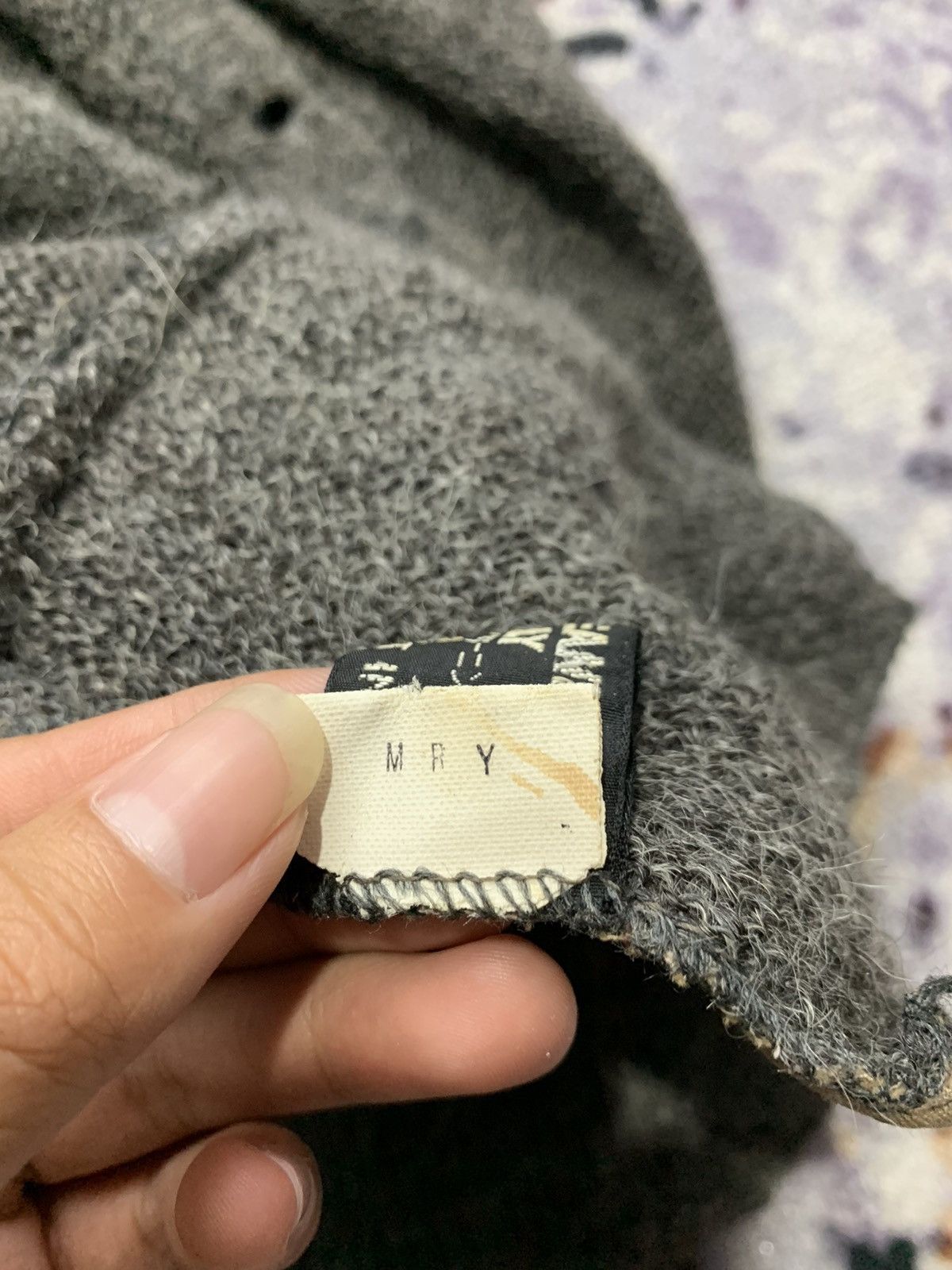 Issey Miyake Vintage Distressed Cardigan Grunge Kurt Cobain Size US M / EU 48-50 / 2 - 7 Thumbnail