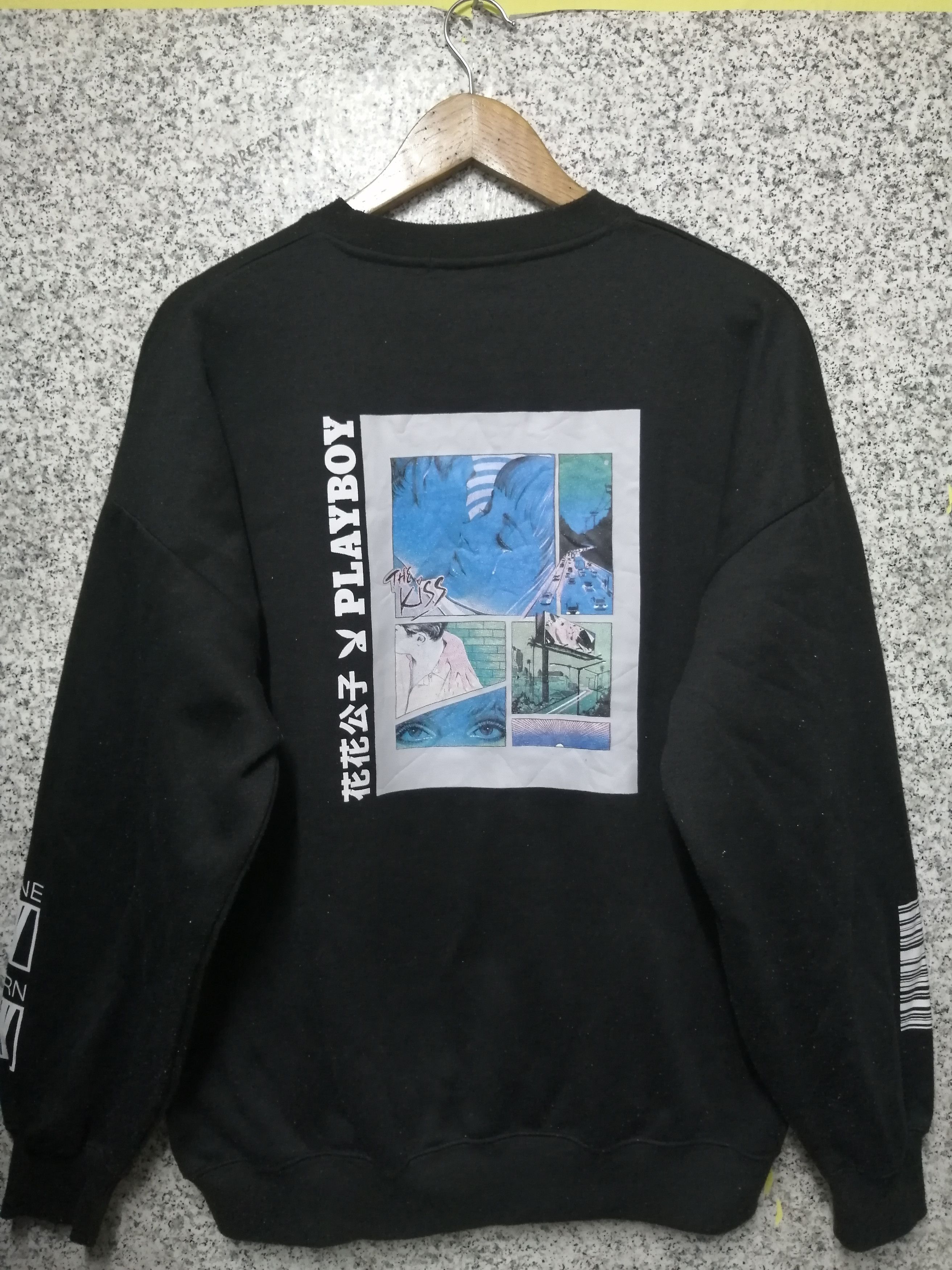 Playboi Carti × Playboy × Vintage PLAYBOY THE KISS SWEATSHIRTS VERY RARE Size US M / EU 48-50 / 2 - 1 Thumbnail