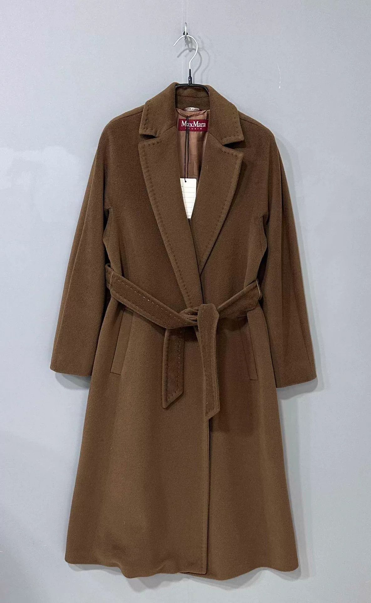 Max Mara brown wool coat by MaxMara Size US S / EU 44-46 / 1 - 1 Thumbnail