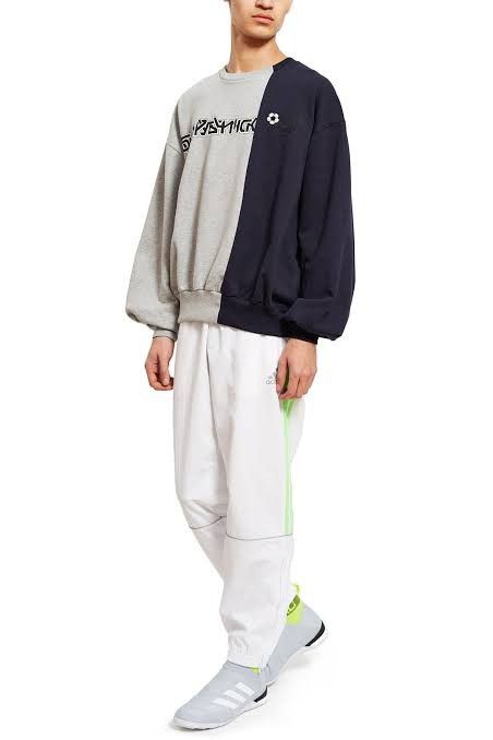 Gosha combo logo discount sweatshirt