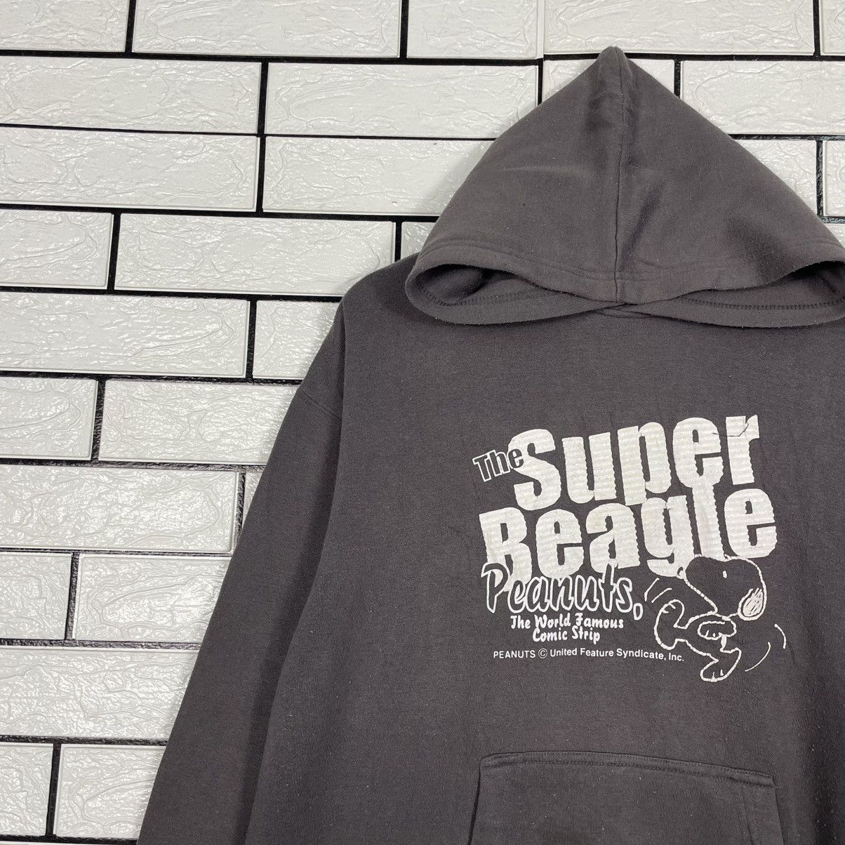 Japanese Brand Peanuts Snoopy Super Beagle Hoodie Size US L / EU 52-54 / 3 - 6 Thumbnail