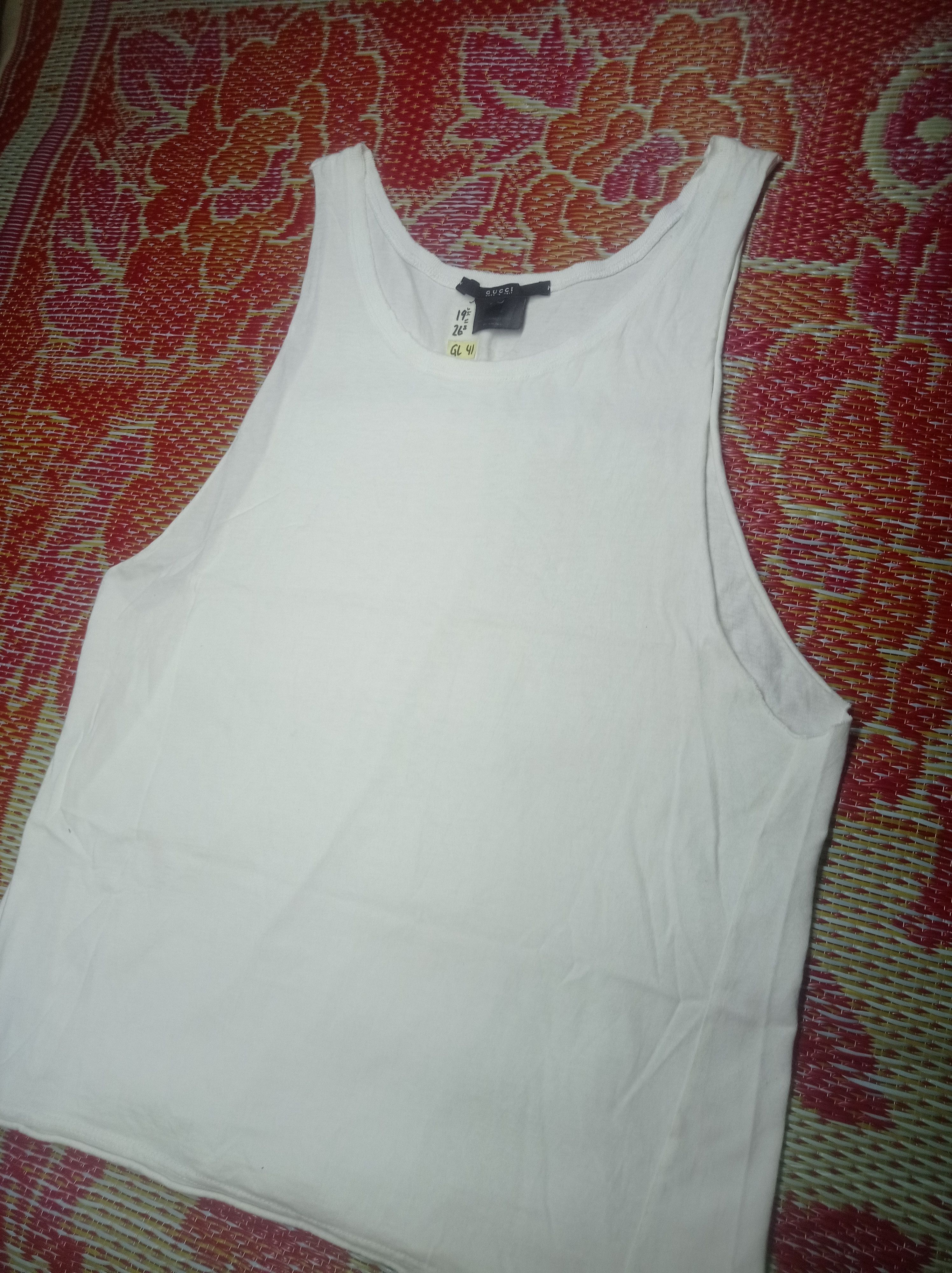 Gucci Gucci x tom ford tank top destress Size US M / EU 48-50 / 2 - 2 Thumbnail