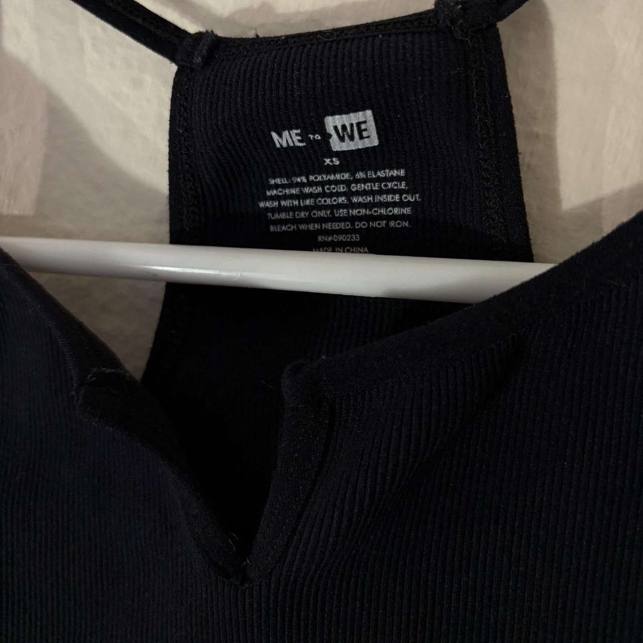 Pacsun black pacsun me to we cropped tank top Size XS / US 0-2 / IT 36-38 - 3 Thumbnail