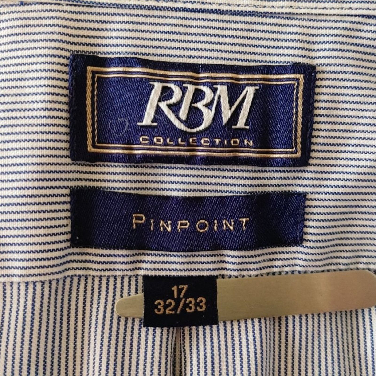 Other RBM Men's Dress Shirt Size US L / EU 52-54 / 3 - 3 Thumbnail