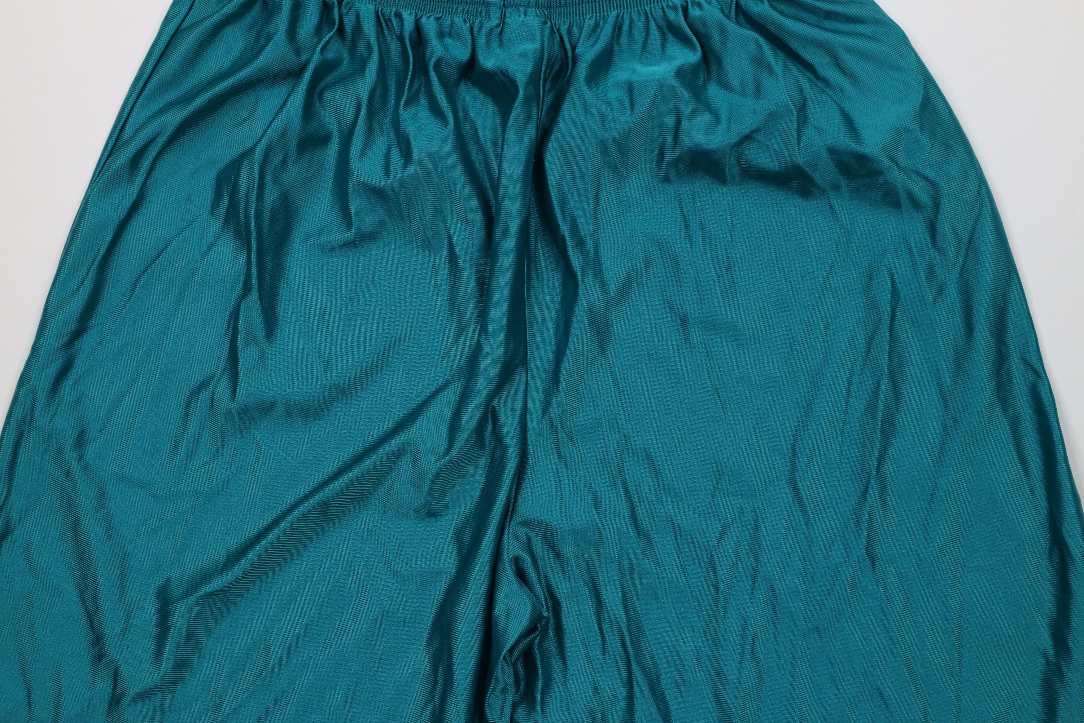 Starter × Vintage Vintage 90s Starter Nylon Gym Basketball Shorts Teal USA Size US 34 / EU 50 - 10 Thumbnail
