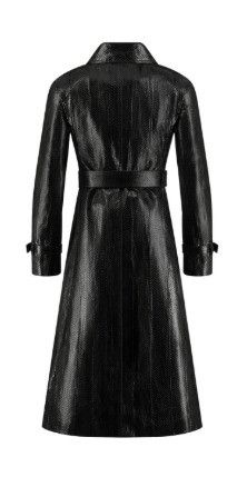 Dior o1bcso1str0426 Snakeskin Coat in Black Size XS / US 0-2 / IT 36-38 - 3 Thumbnail