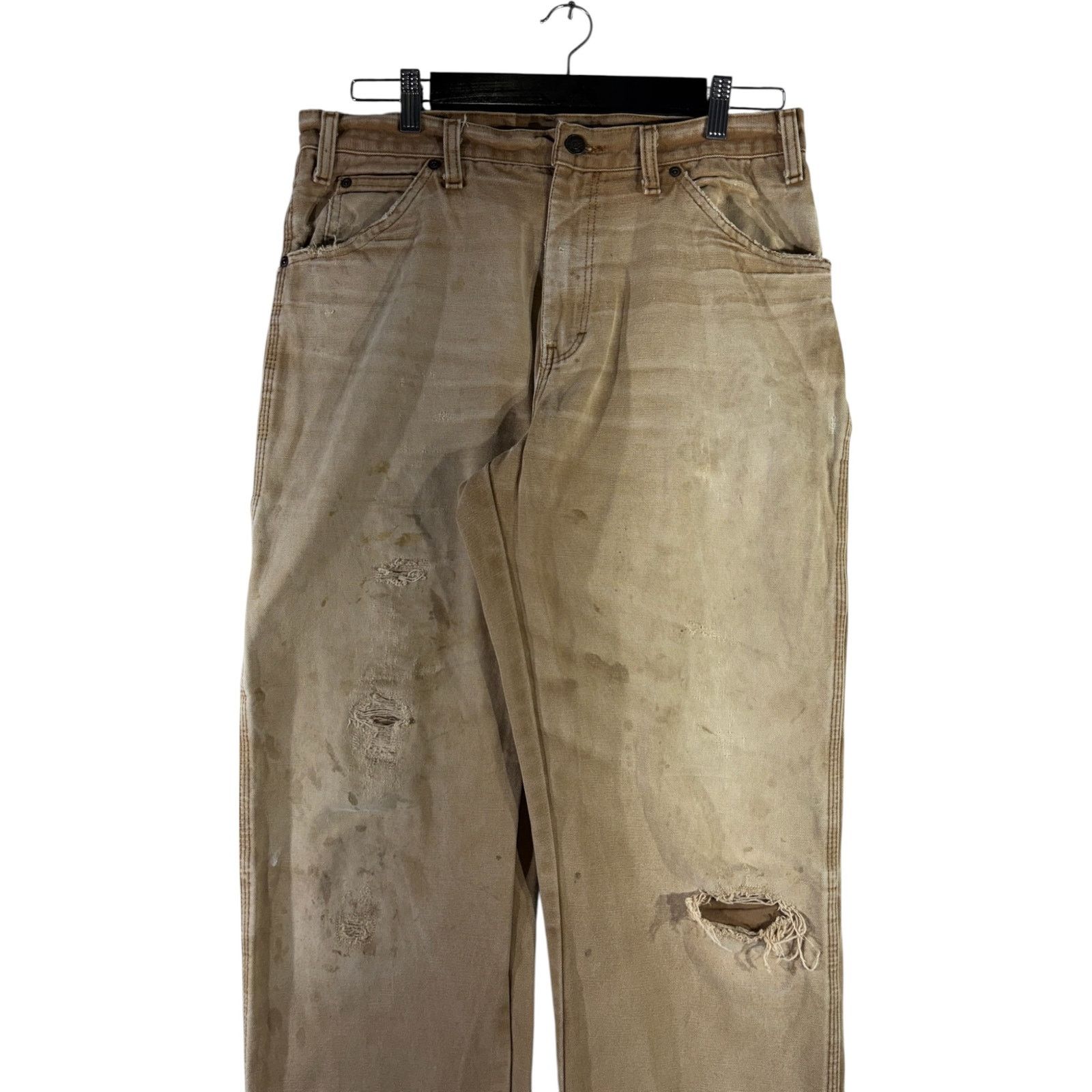 Dickies Vintage Dickies Straight Leg Carpenter Pants 34x32 Size US 34 / EU 50 - 2 Thumbnail