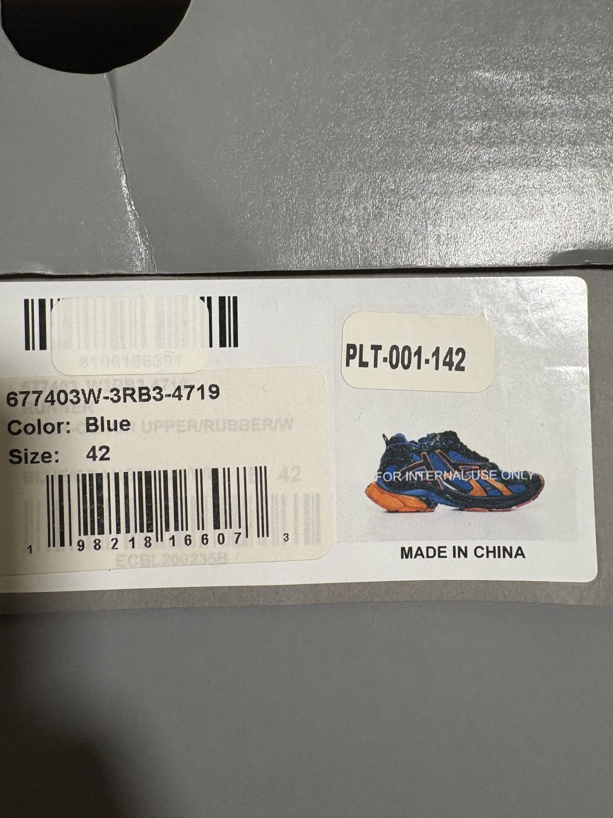 Balenciaga Balenciaga Runner Blue Orange Black Size US 9 / EU 42 - 8 Thumbnail