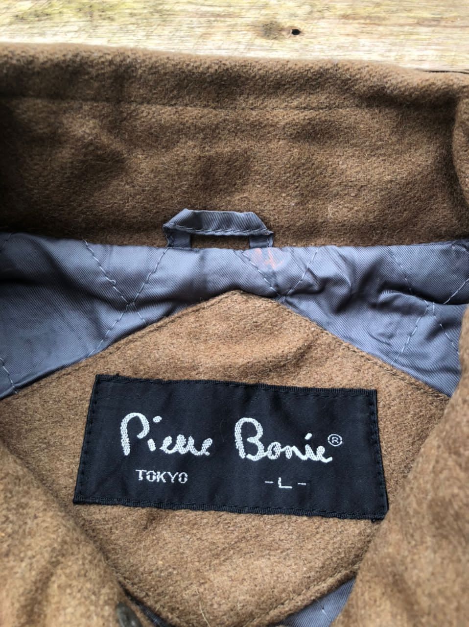 Japanese Brand × Vintage Vintage Pierre Bonie Wool Bomber Jacket Size US L / EU 52-54 / 3 - 4 Thumbnail