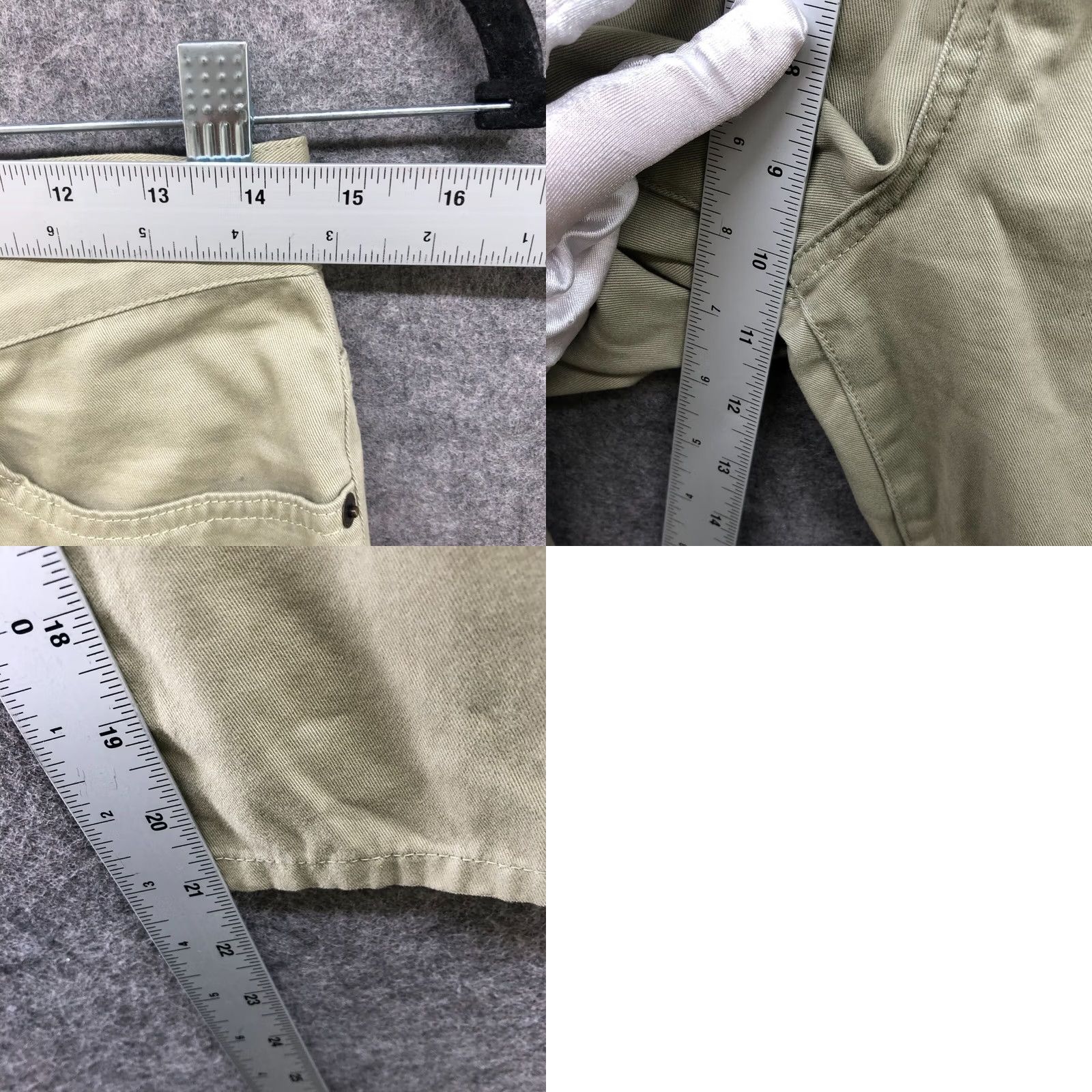 Ralph Lauren VINTAGE? Lauren Ralph Lauren Capri Chino Pants Womens Size 4 Olive Green Cotton Straight Size 27" / US 4 / IT 40 - 8 Thumbnail