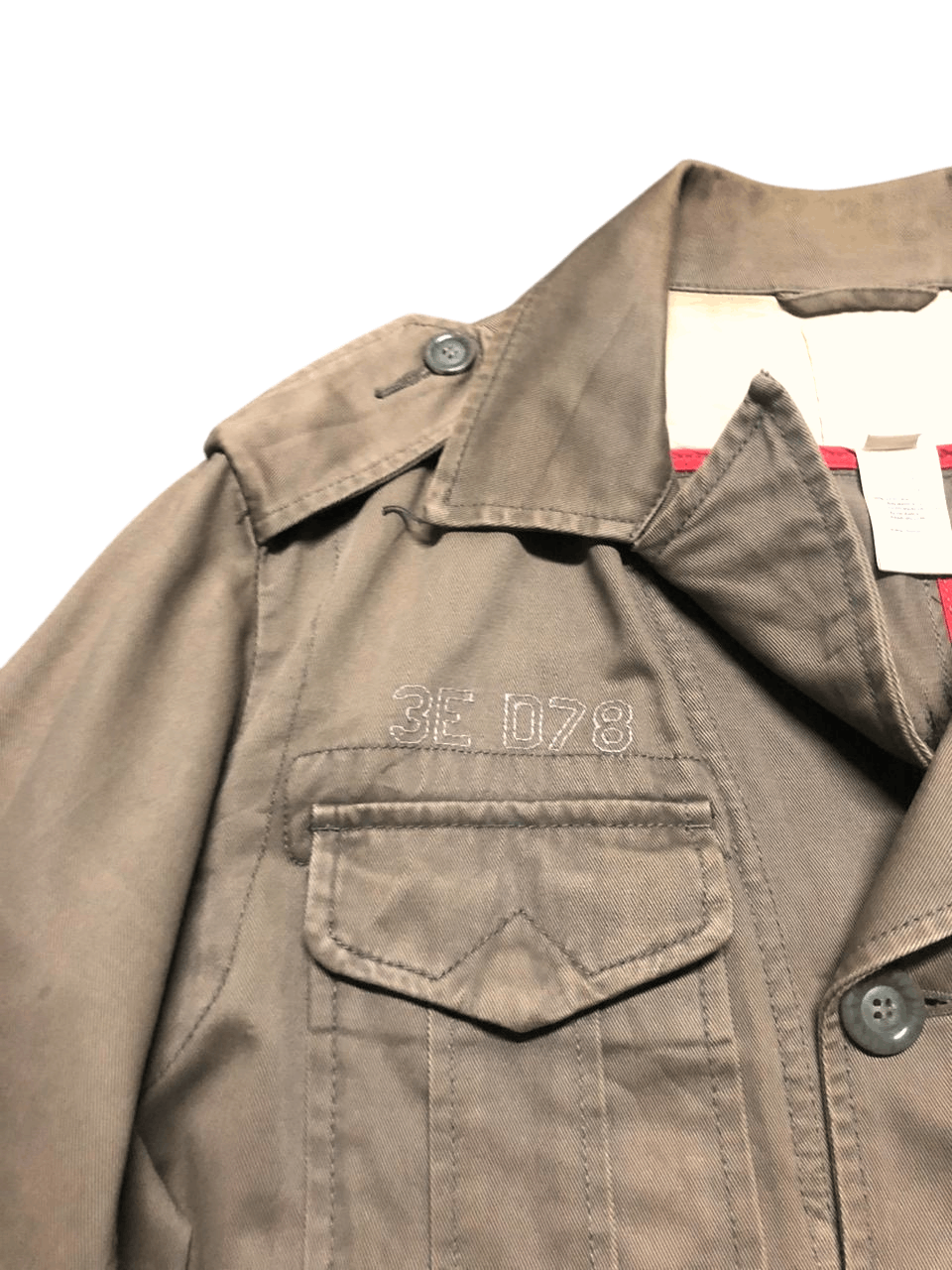Diesel Vintage Diesel Jacket Military Style Sunfaded Faded Size US M / EU 48-50 / 2 - 9 Thumbnail