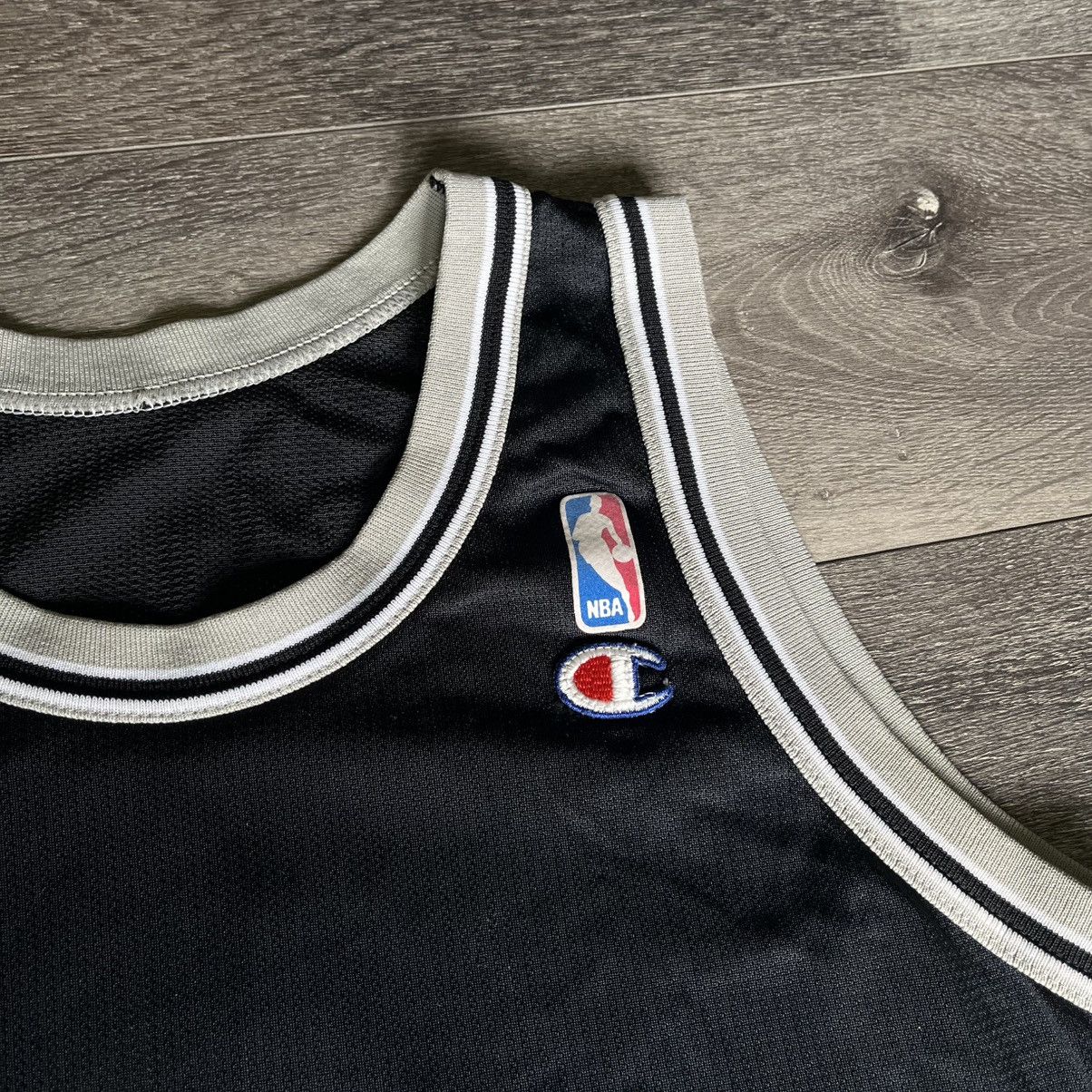 Champion × NBA × Vintage Vintage 90s NBA San Antonio Spurs Dennis Rodman Away Jersey Size US L / EU 52-54 / 3 - 3 Thumbnail