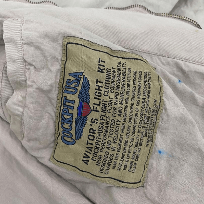 Vintage Vintage Cockpit USA Flight Jacket Size US L / EU 52-54 / 3 - 8 Thumbnail