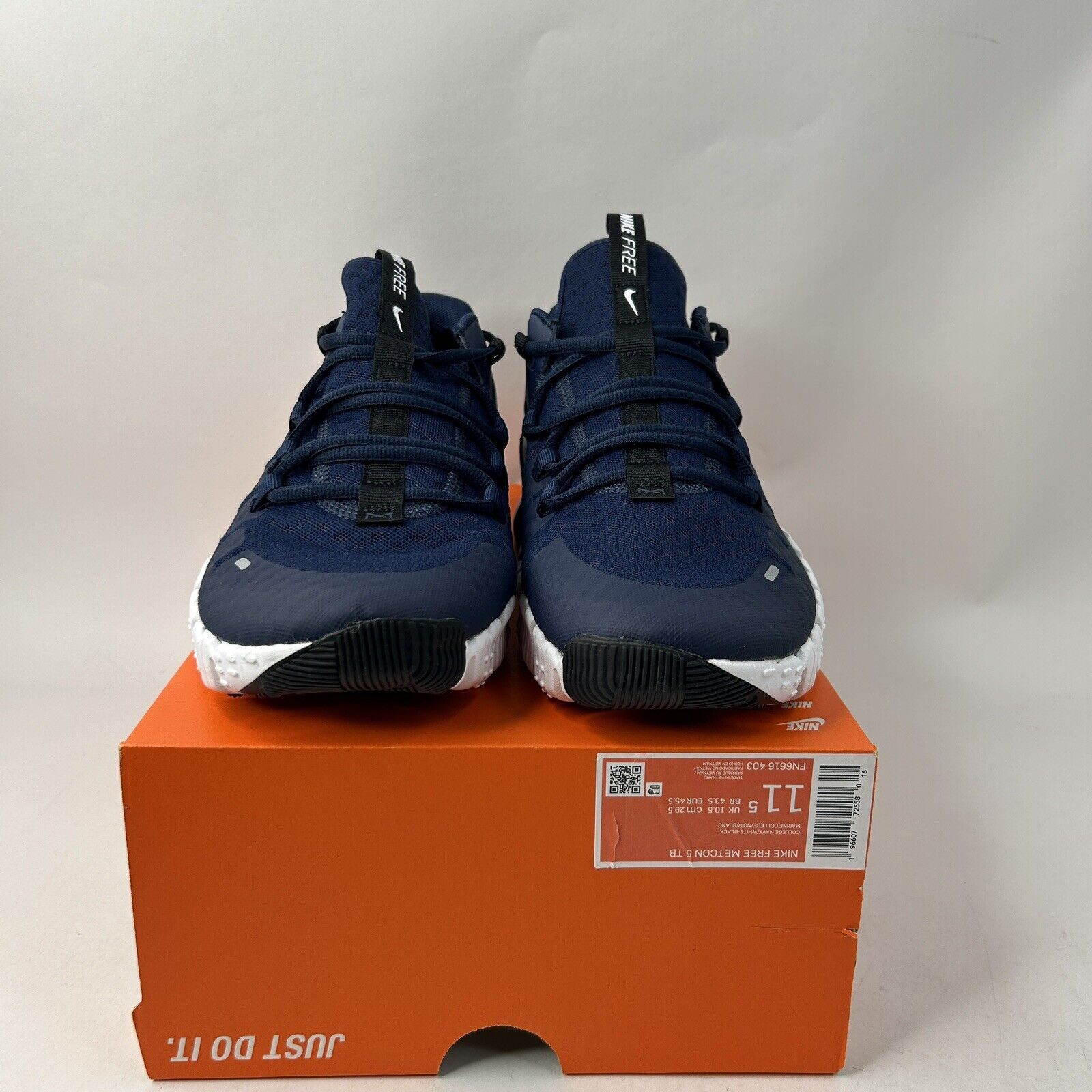 Nike Nike Free Metcon 5 TB “College Navy White” 2024 Size US 11.5 / EU 44-45 - 2 Thumbnail