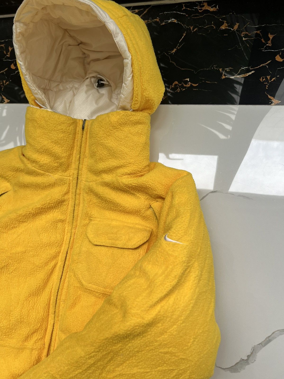 Vintage 90’s NIKE RARE DOWN PUFFER REVERSIBLE FLEECE JACKET Y2K Size US XL / EU 56 / 4 - 11 Thumbnail